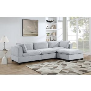 Cloud 4PC Reversible Modular Sectional - LDH Furniture