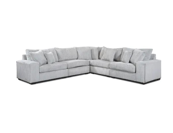 Comfy 5PC Plush Sectional - LDH Furniture