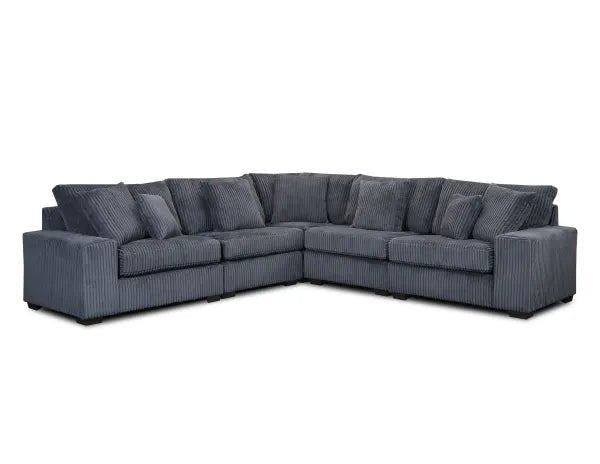 Comfy 5PC Plush Sectional - LDH Furniture