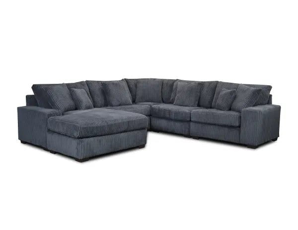 Comfy 5PC Plush Sectional - LDH Furniture