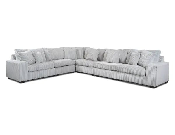Comfy 6PC Plush Sectional - LDH Furniture
