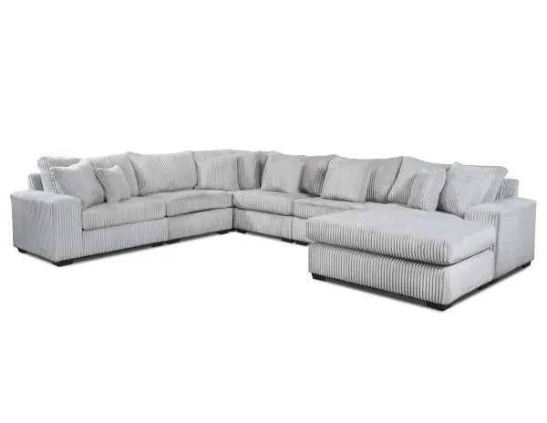 Comfy 6PC Plush Sectional - LDH Furniture