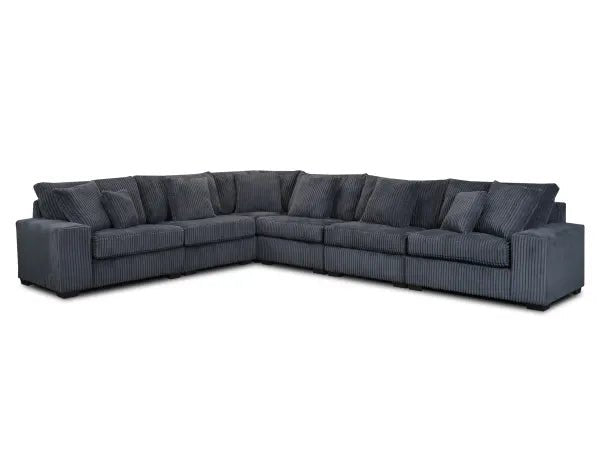 Comfy 6PC Plush Sectional - LDH Furniture