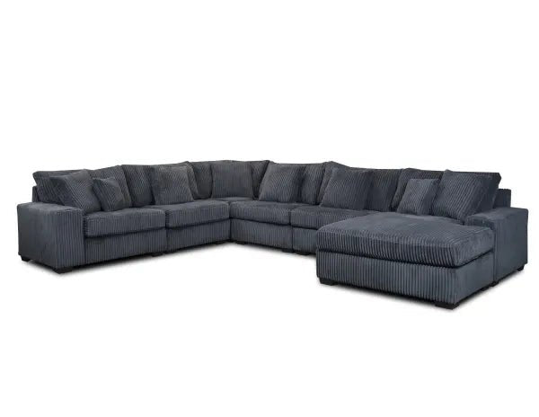 Comfy 6PC Plush Sectional - LDH Furniture