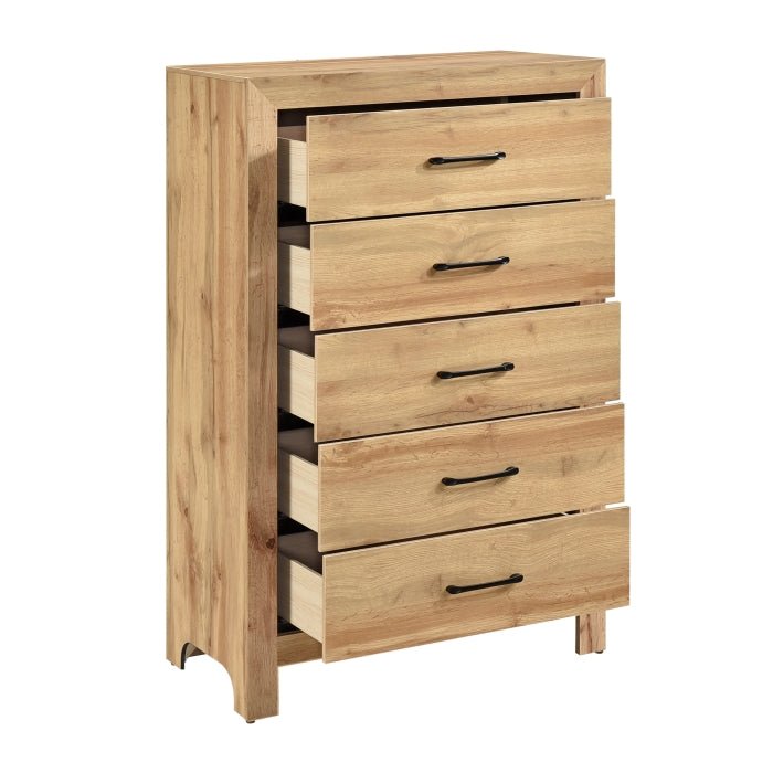 Corbin 5 Draw Tall Chest - LDH Furniture