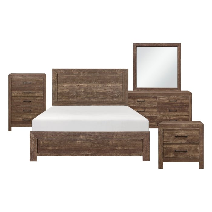 Corbin 5PC Bedroom Set on Sale! (Q/K Bed+NS+DR+MR+CH) - LDH Furniture