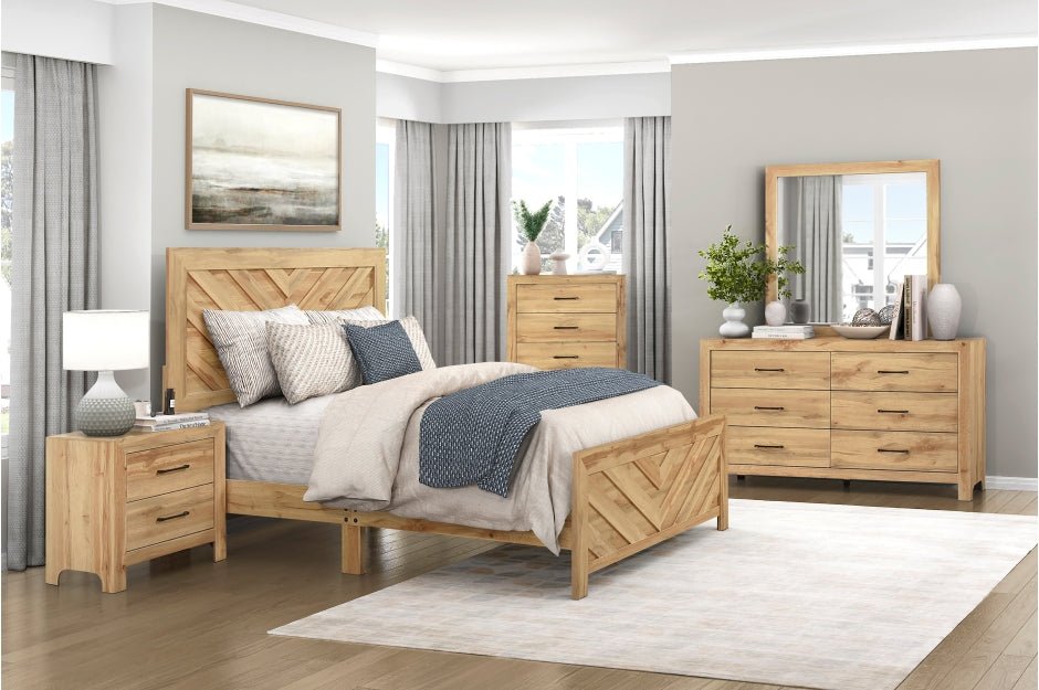 Corbin Collection 5PC Bedroom Set on Sale! (Q/K Bed+NS+DR+MR+CH) - LDH Furniture