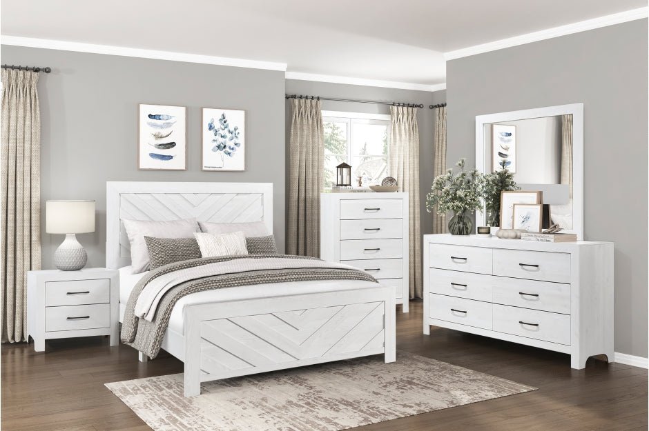 Corbin Collection 5PC Bedroom Set on Sale! (Q/K Bed+NS+DR+MR+CH) - LDH Furniture