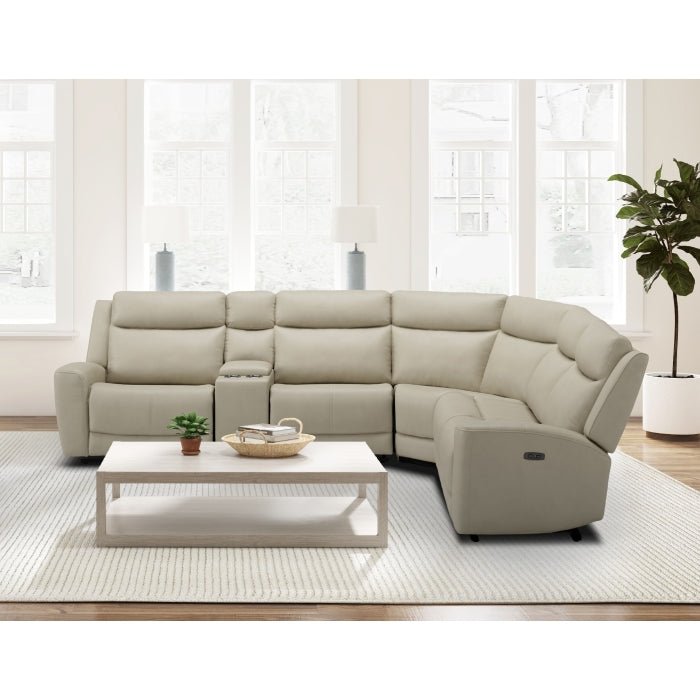 Dakota Leather Power Recliner Collection - Modular Sectional - LDH Furniture