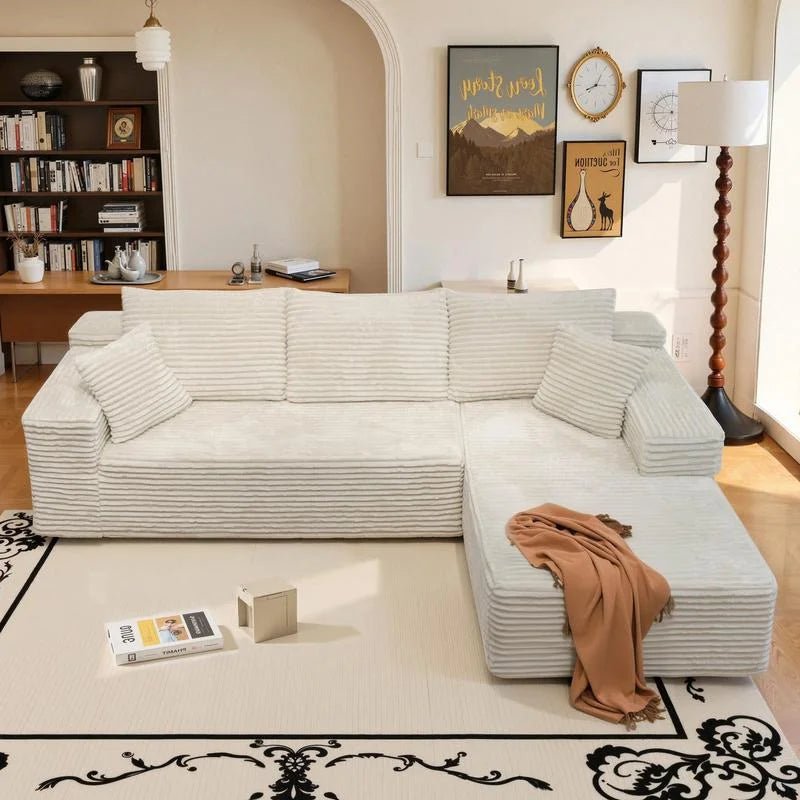 L - Shape Compressed Sectional Sofa in a Box ποΈπ¦ | US Free Shipping - LDH Furniture