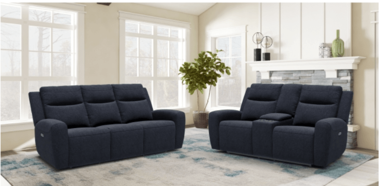 Maddox Power Recliner Sofa Set - Sofa & Loveseat - LDH Furniture