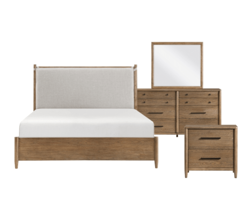 Sonoma Collection 4PC Bedroom Set on Sale! (Q/K Bed+DR+ MR+NS) - LDH Furniture