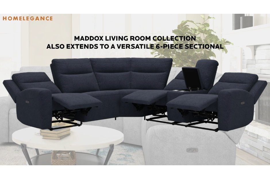 The Maddox Living Room Collection - Modular Sectional - LDH Furniture