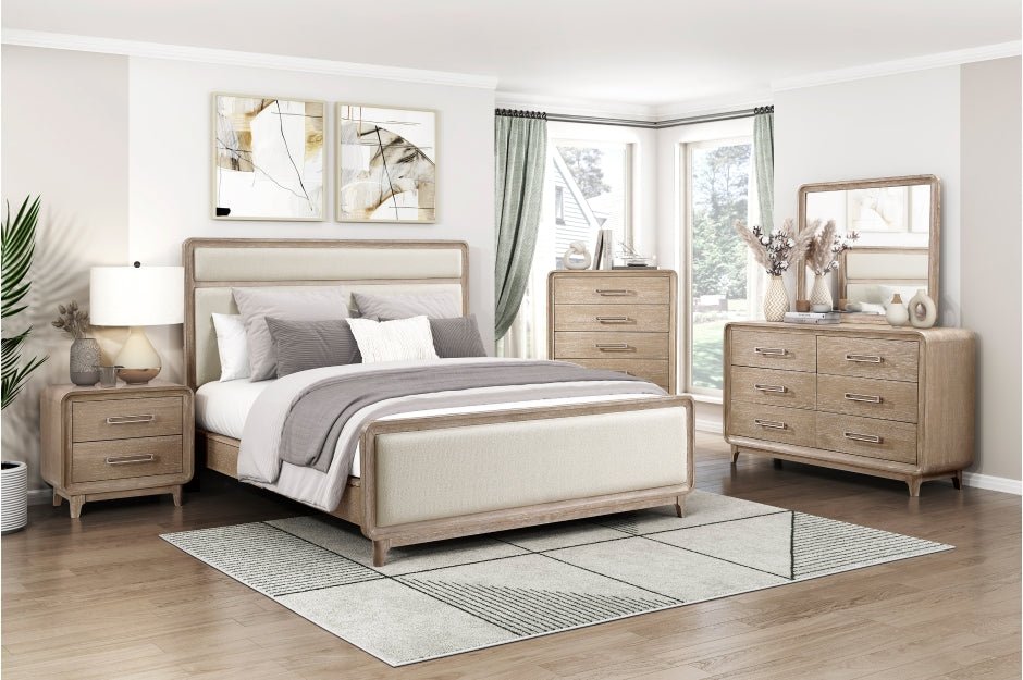 Wilshire 4PC Bedroom Set on Sale! (Q/K Bed+DR+ MR+NS) - LDH Furniture