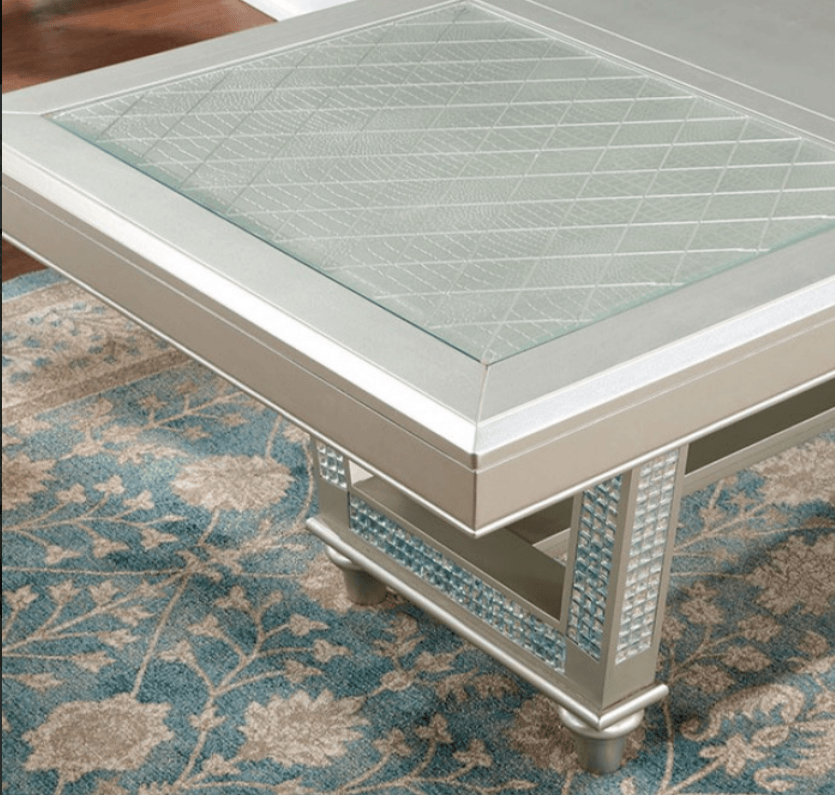 Adelina Silver/Gray Dining Set - LDH Furniture