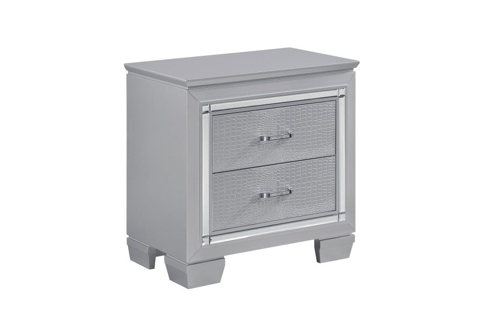 Allura Collection 2 Draw Night Stand - LDH Furniture
