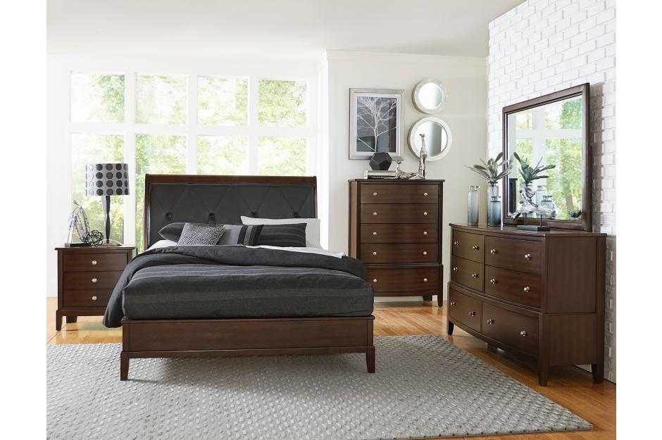 Cotterill Collection 4PC Bedroom Set (Q/K-B+NS+DR+MR) - LDH Furniture