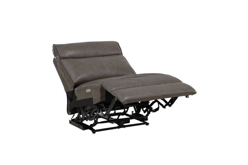 Maroni 6PC Dark Brown Modular Power Reclining Sectional - LDH Furniture