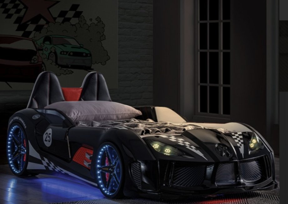 Trackster Race Car Bed - LDH Furniture