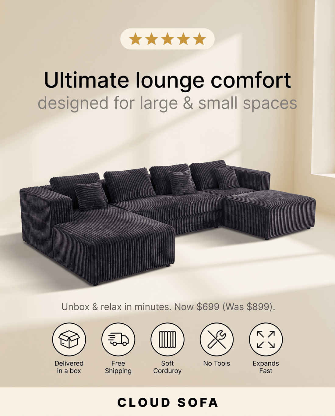 Best Modular Sofas for Small Spaces in 2026 - LDH Furniture