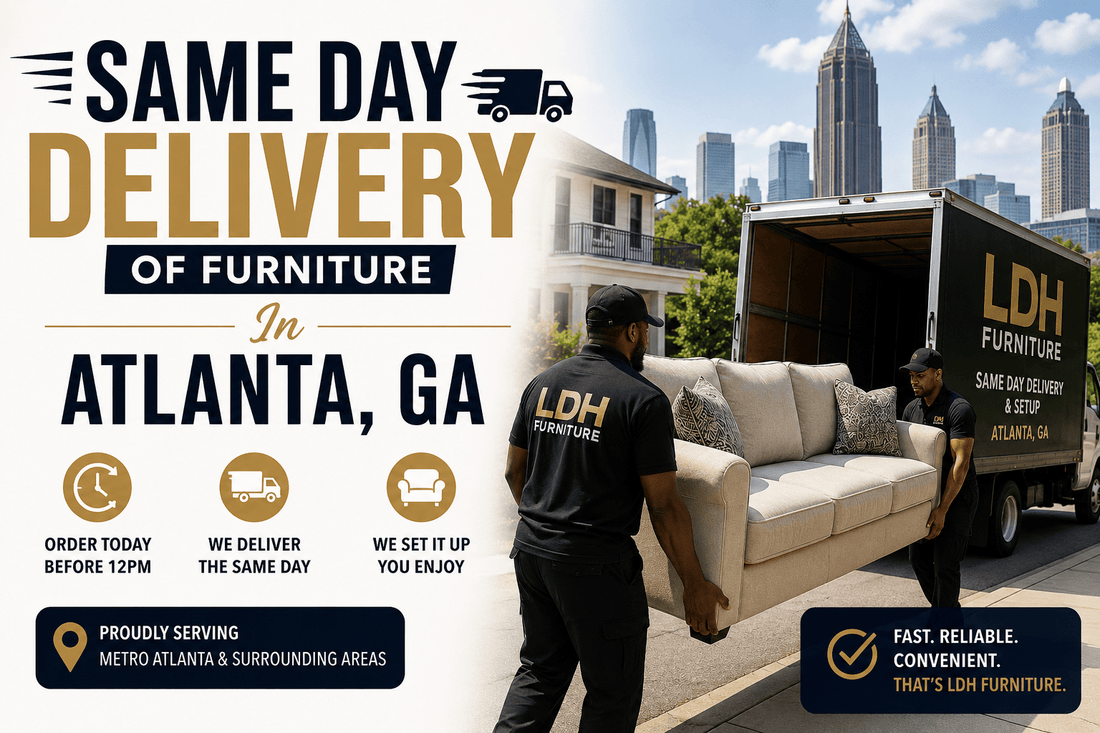 Furniture Delivery in Atlanta: What to Expect - LDH Furniture