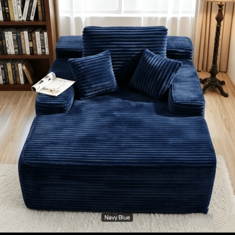 67" Oversized Plush Corduroy Modular Cloud Sectional Sofa 🛋️📦 | 🚚 Ships in 3–7 days 🔥 Limited stock - LDH Furniture