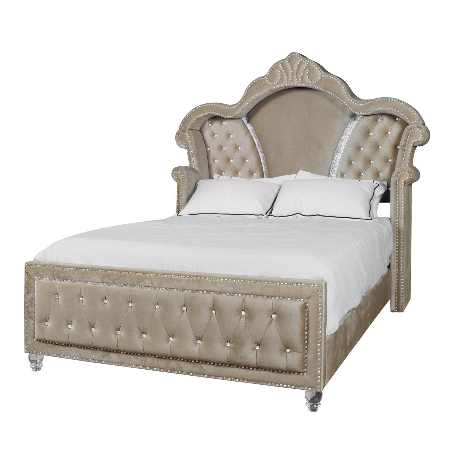 Augusta 5PC Bedroom Set on Sale! Bed, Dresser, Mirror, Chest, Nightstand - LDH Furniture