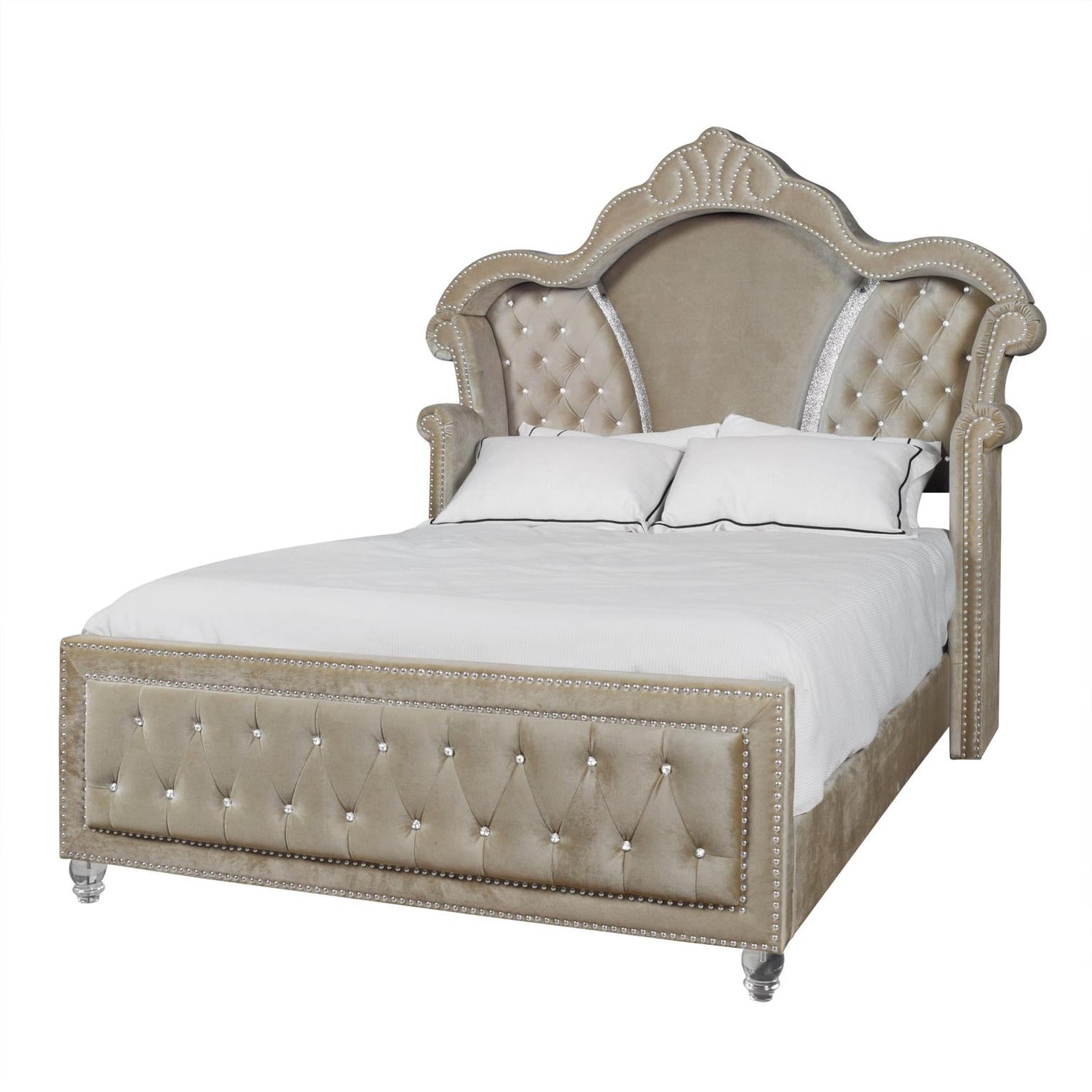 Augusta 5PC Bedroom Set on Sale! Bed, Dresser, Mirror, Chest, Nightstand - LDH Furniture