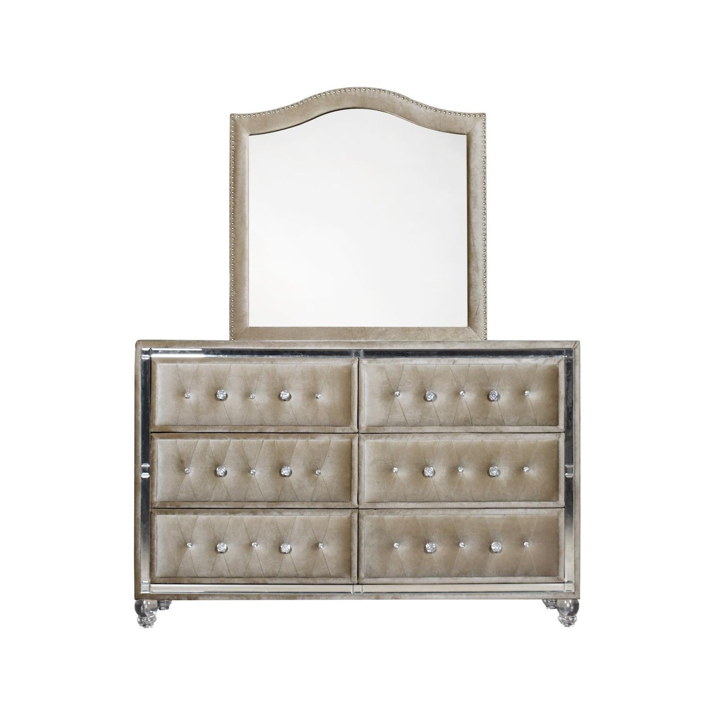 Augusta 5PC Bedroom Set on Sale! Bed, Dresser, Mirror, Chest, Nightstand - LDH Furniture