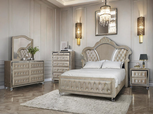 Augusta 5PC Bedroom Set on Sale! Bed, Dresser, Mirror, Chest, Nightstand - LDH Furniture