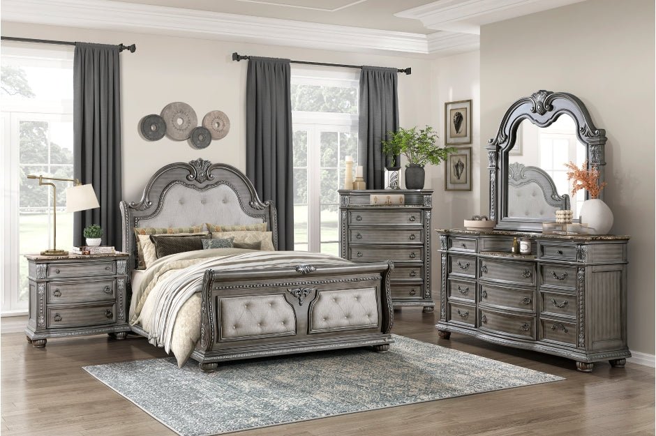 Bennington Collection 4PC Bedroom Set on Sale! (Q/K Bed+DR+ MR+NS) - LDH Furniture