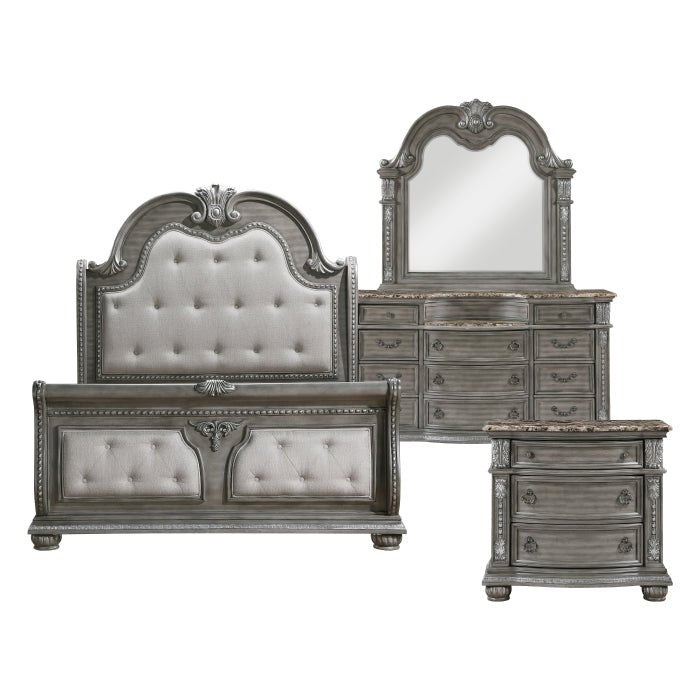 Bennington Collection 4PC Bedroom Set on Sale! (Q/K Bed+DR+ MR+NS) - LDH Furniture
