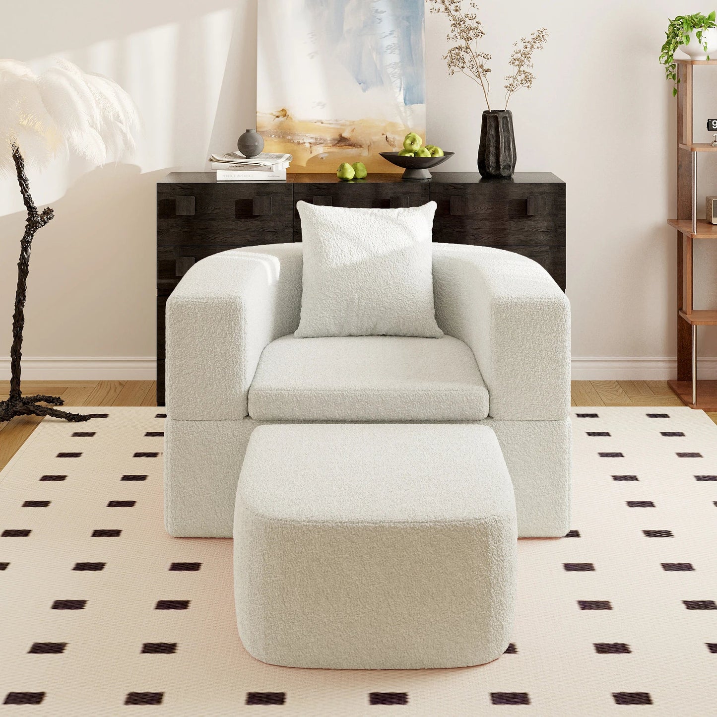 Boneless Single Sofa Bed – Oval Lazy Couch | Sofa in a Box 🇺🇸 - LDH Furniture