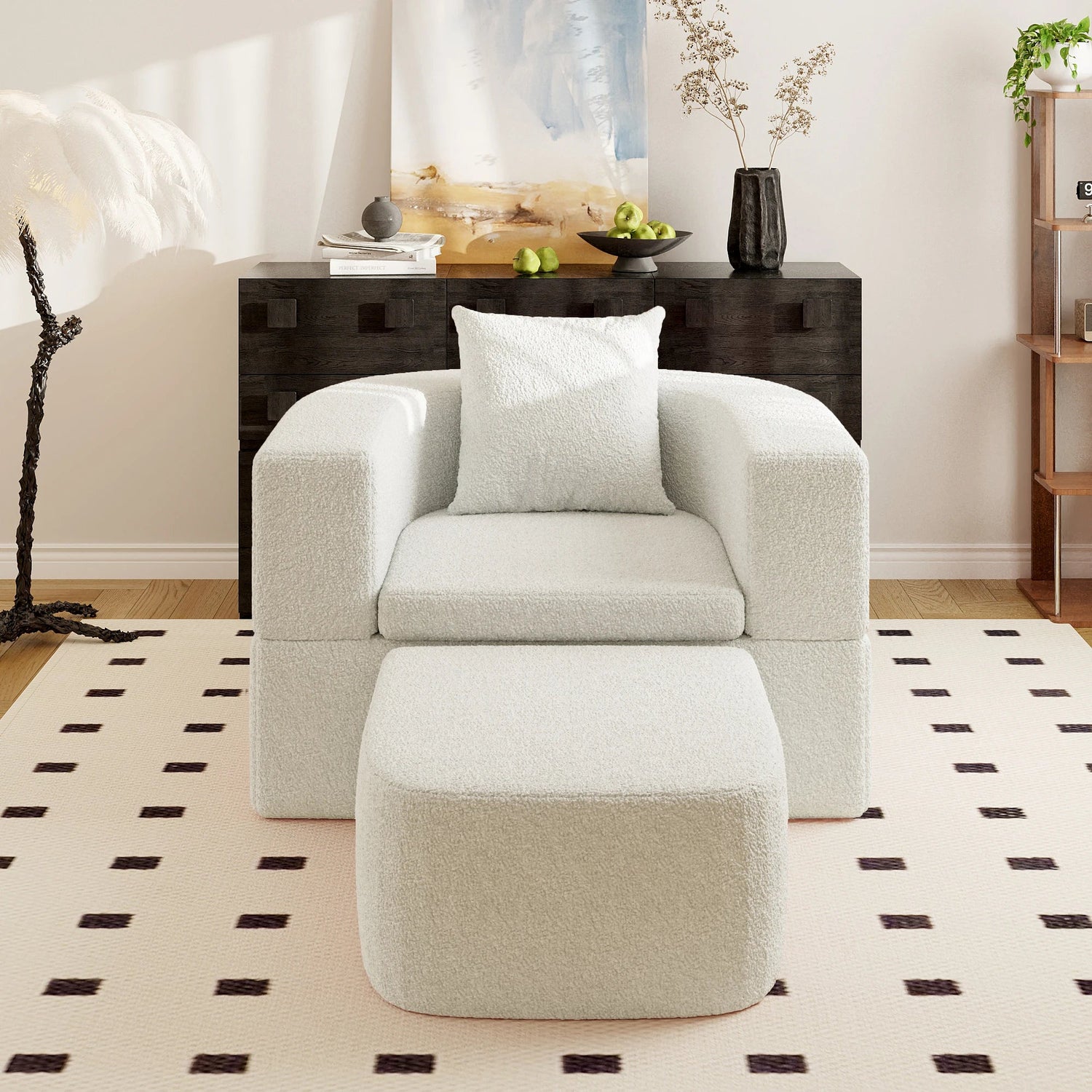 Boneless Single Sofa Bed – Oval Lazy Couch | Sofa in a Box 🇺🇸 - LDH Furniture