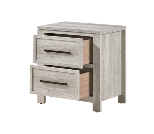 Clarke Collection 2 Draw Night Stand - LDH Furniture