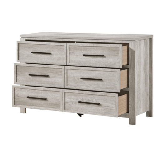 Clarke Collection 6 Draw Dresser - LDH Furniture