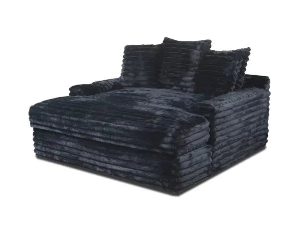 Comfy Lounger w Phone Charger & Cup Holders - LDH Furniture