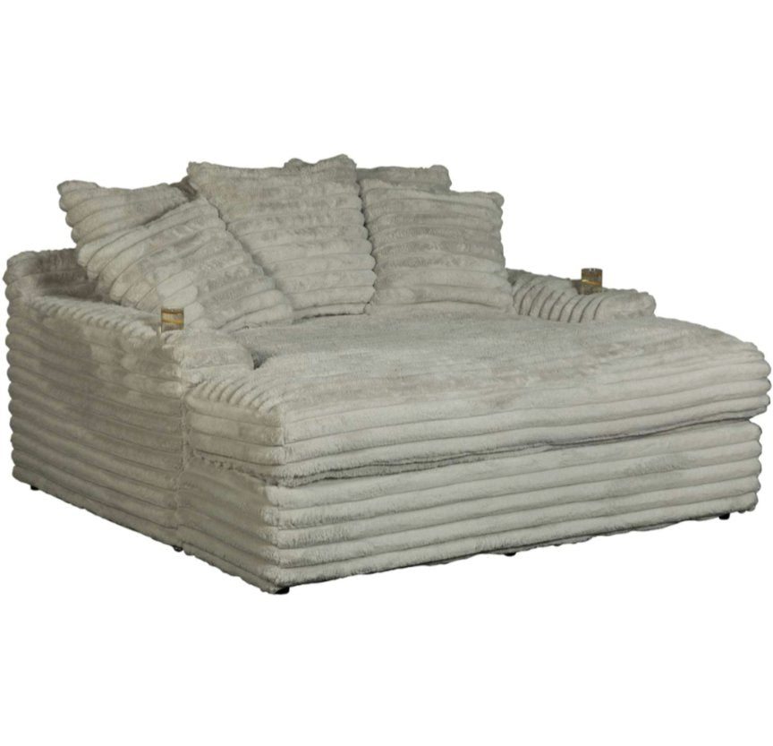 Comfy Lounger w Phone Charger & Cup Holders - LDH Furniture