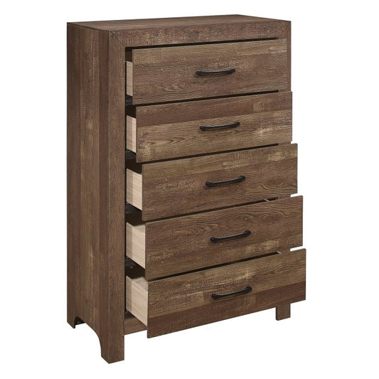 Corbin 5 Draw Tall Chest - LDH Furniture