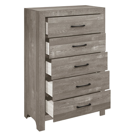 Corbin 5 Draw Tall Chest - LDH Furniture