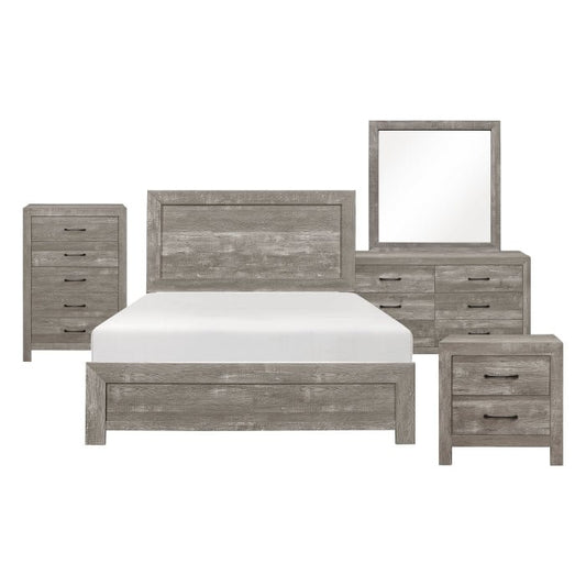 Corbin 5PC Bedroom Set on Sale! (Q/K Bed+NS+DR+MR+CH) - LDH Furniture