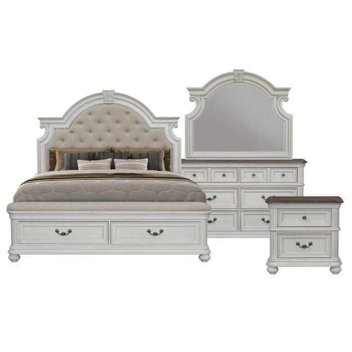 Elbert Collection 4PC Bedroom Set on Sale! (Q/K Bed+DR+ MR+NS) - LDH Furniture