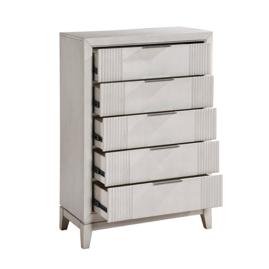 Florence Collection 5 Draw Tall Chest - LDH Furniture