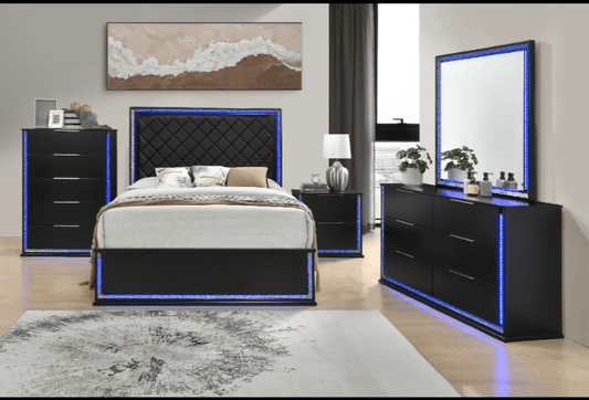 Lumin 5PC Bedroom Set - LDH Furniture