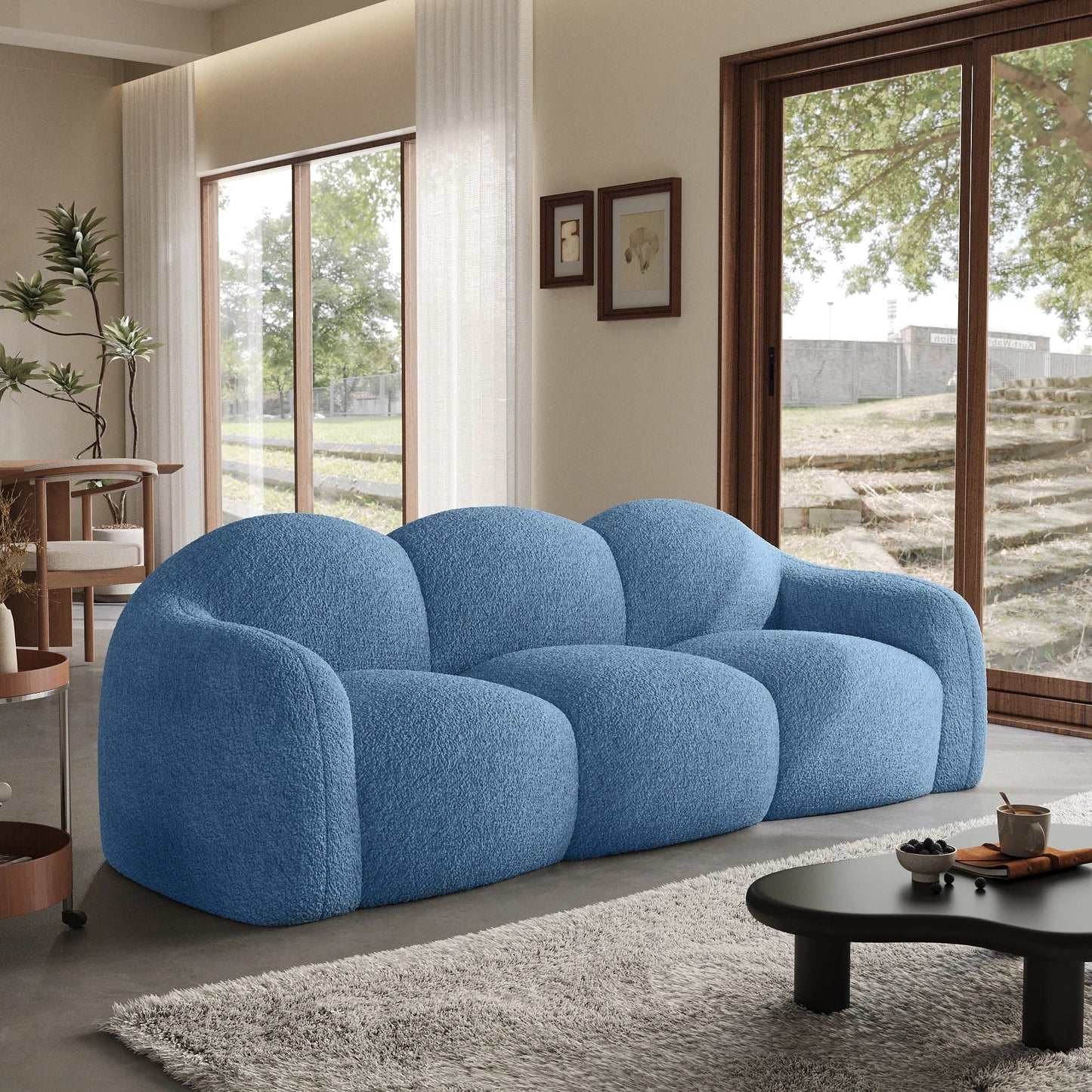 Modern 3 - Seater Cloud Sofa in a Box – Vacuum Compressed | Free Shipping 🇺🇸 - LDH Furniture