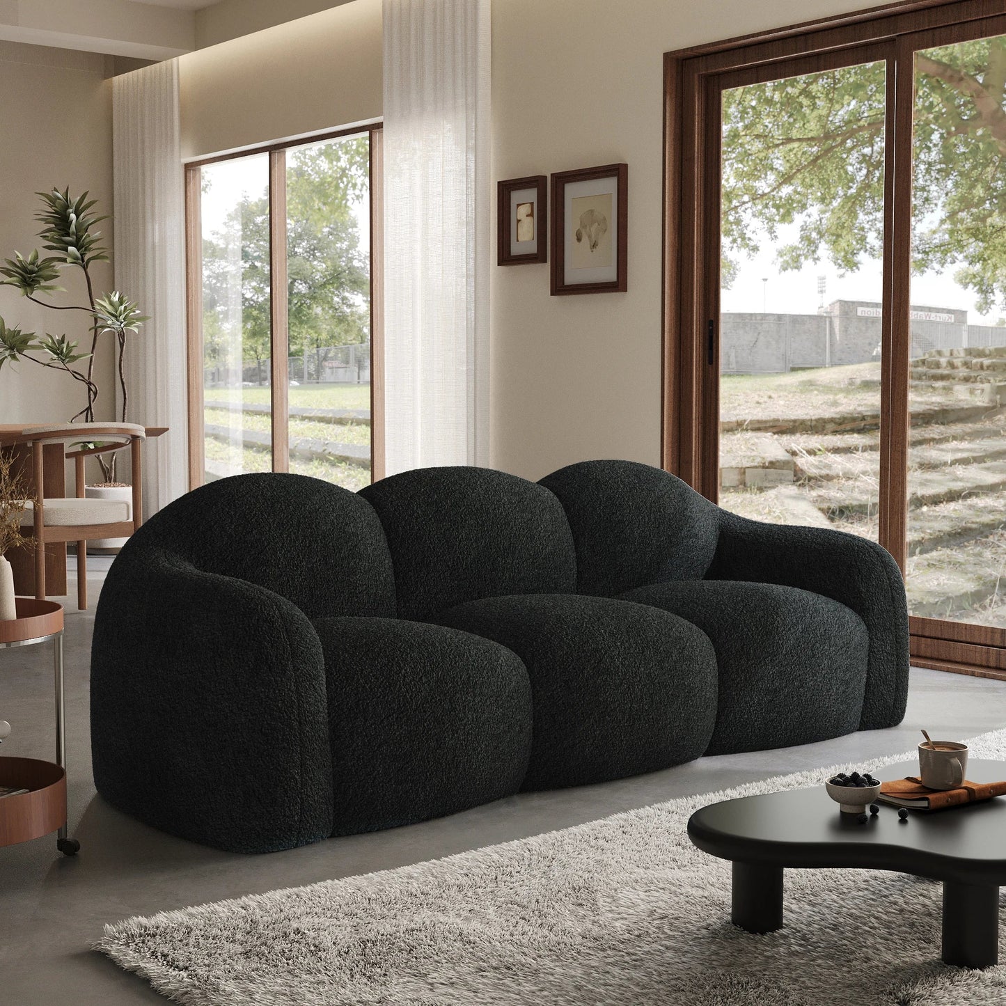 Modern 3 - Seater Cloud Sofa in a Box – Vacuum Compressed | Free Shipping 🇺🇸 - LDH Furniture