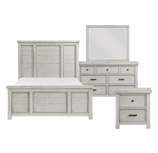 Providence Collection 4PC Bedroom Set on Sale! (Q/K Bed+DR+ MR+NS) - LDH Furniture