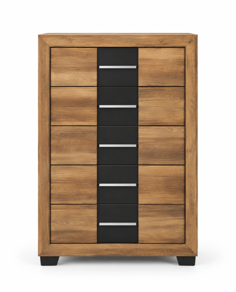 Charlotte 5-Drawer Tall Chest