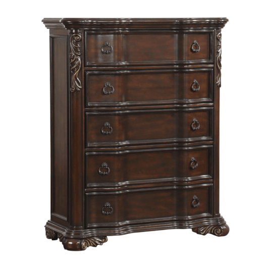 Royal Highlands Collection 5 Draw Tall Chest - LDH Furniture