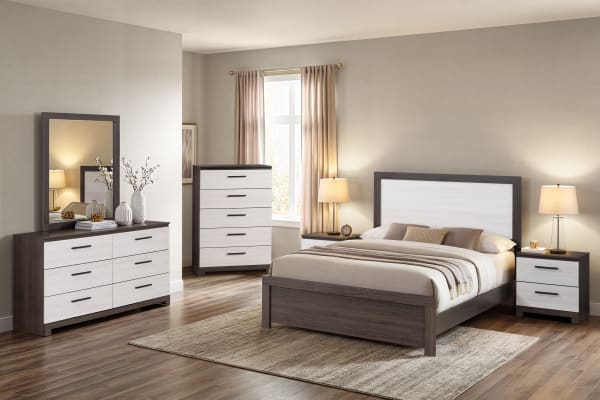 Special Buy Wells 4PC Queen Bedroom Set - LDH Furniture